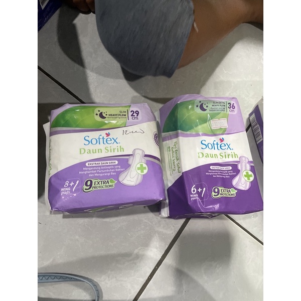 softex daun sirih 29cm isi 8+1/6+1