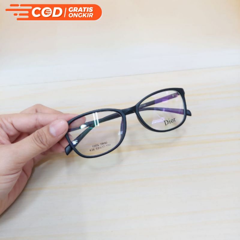 Kacamata Photocromic Anti Radiasi Minus Wanita 636