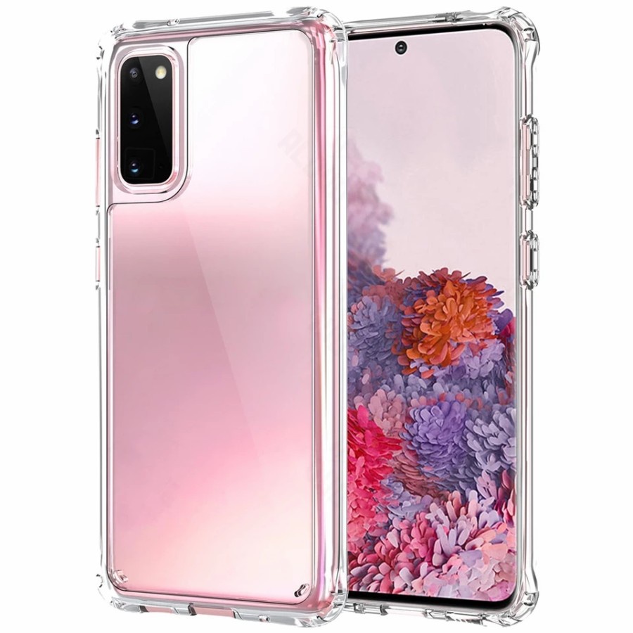 Case Samsung S20 Fe Softcase Anticrack Ultrathin Clear Airbag Anti Shock Proof #kd03