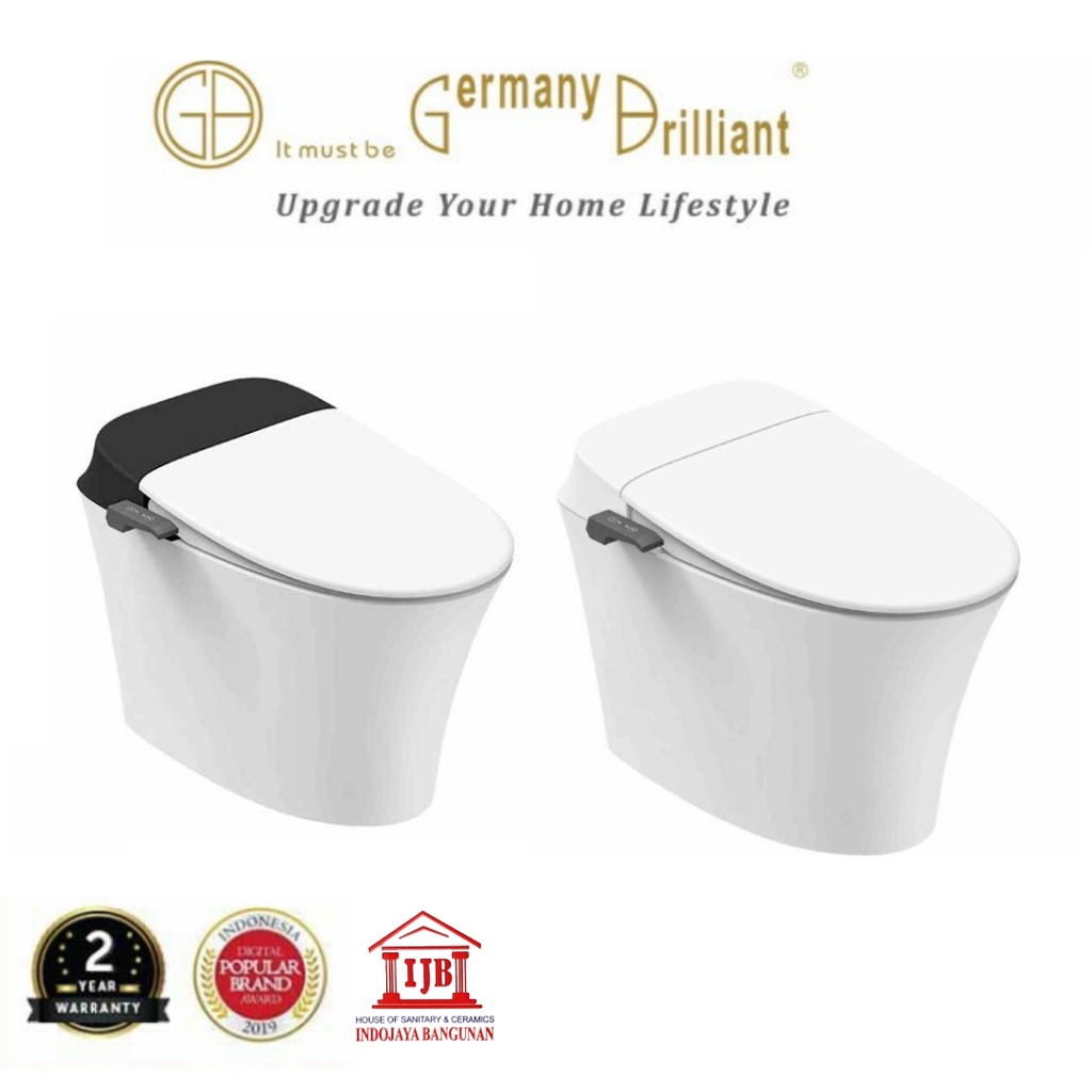 Jual Germany Brilliant Kloset Toilet Duduk / Closet Intelligent Toilet