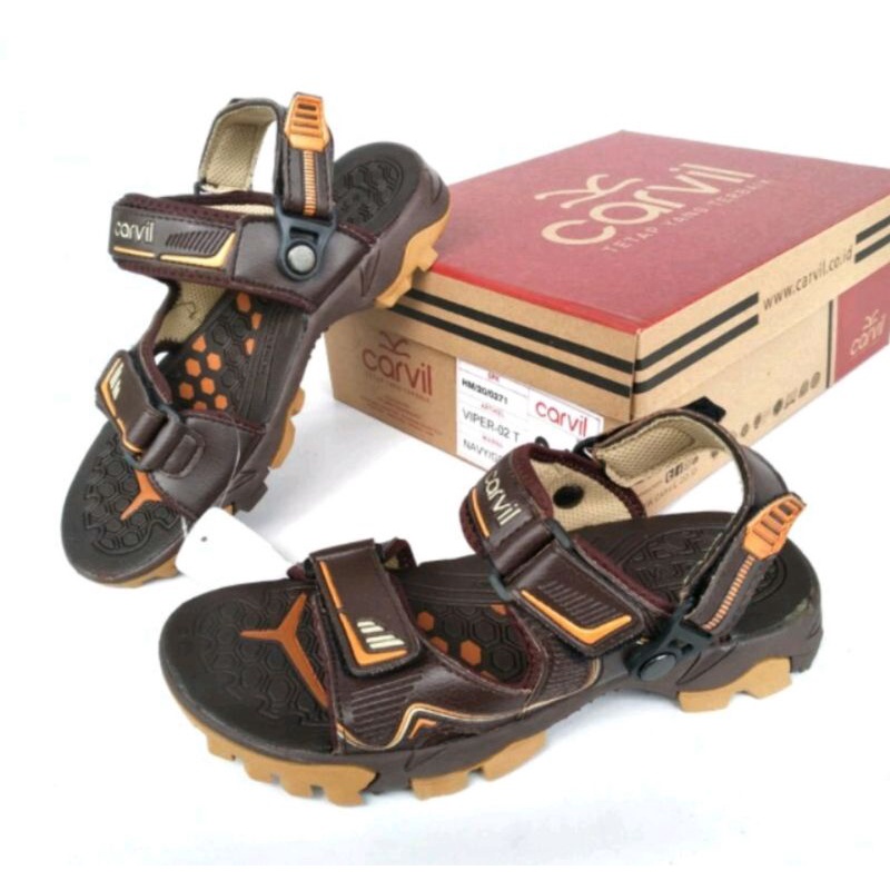CARVIL VIPER 02 NAVY/GREY| SANDAL GUNUNG ANAK ORIGINAL 100%