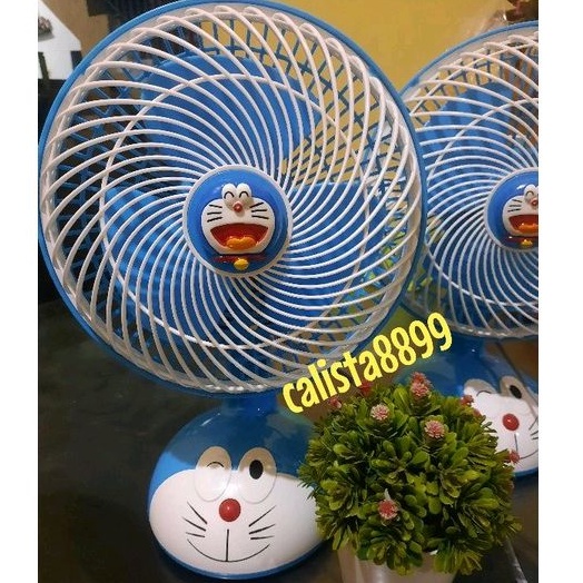 kipas angin doraemon , kipas duduk doremon