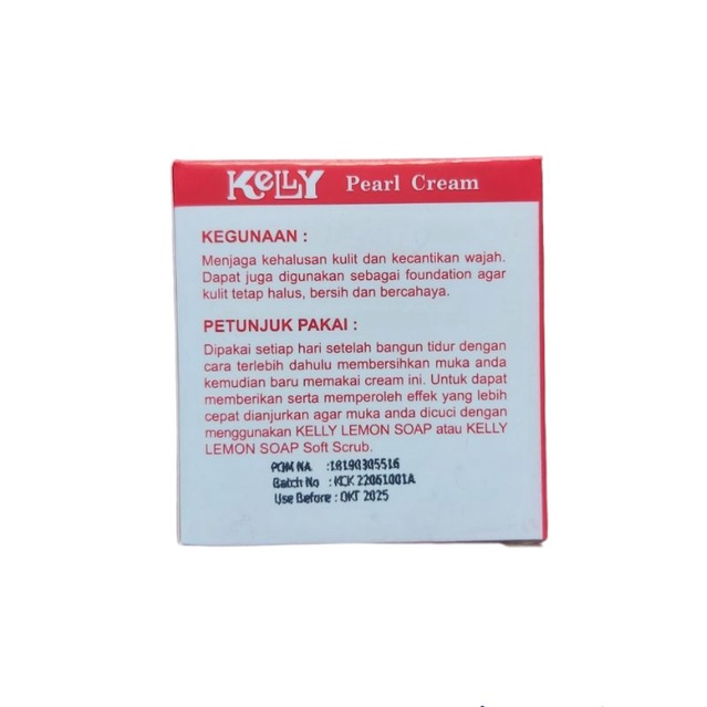 KELLY Pearl Cream 5gr &amp; 15gr