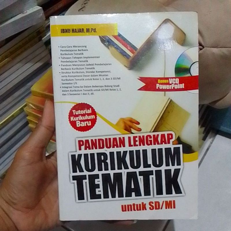 BUKU KURIKULUM TEMATIK, PENDIDIKAN TEMATIK, ORIGINAL