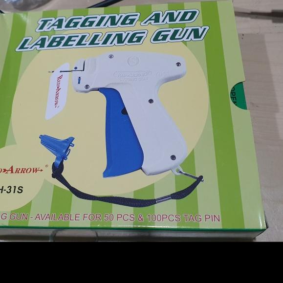 Tembakan Tag Pin Tag Gun Red Arrow YH-31S Tagging and Labelling gun