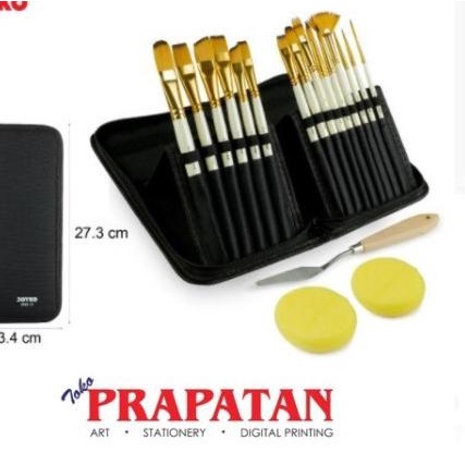 

Joyko Art Brush Set BRS-12 / Kuas Lukis Joyko / Set Alat Lukis