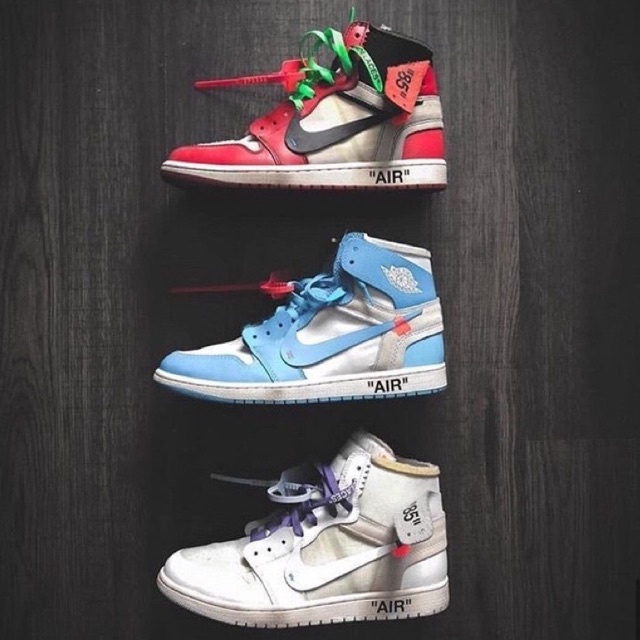 AIR JORDAN 1 HIGH X OFF WHITE Available 3 Color