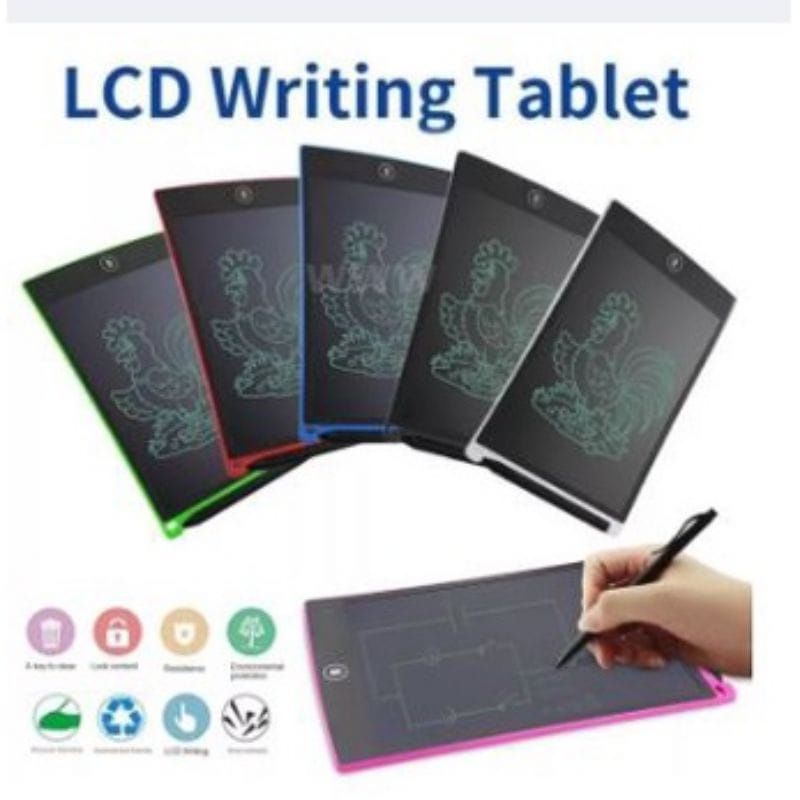 

LCD WRITING TABLET 8.5 INCH / PAPAN TULIS ANAK DAN DEWASA