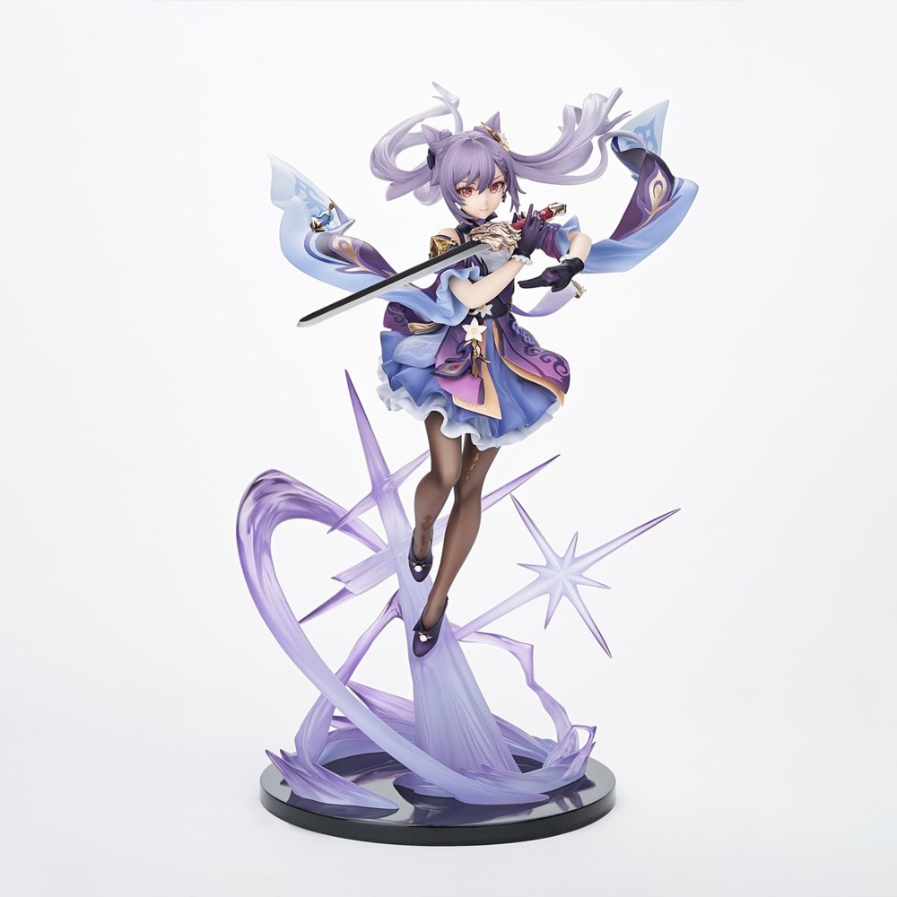 Action Figure Model Anime Liyue Alioth Keqing Genshin Impact Untuk Koleksi Penggemar