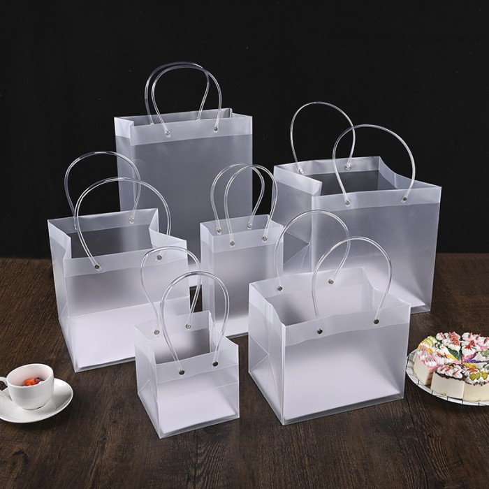 <<<<<] Goodie Bag Transparan Tote Bag Gift Ulang Tahun Imlek Natal Lebaran