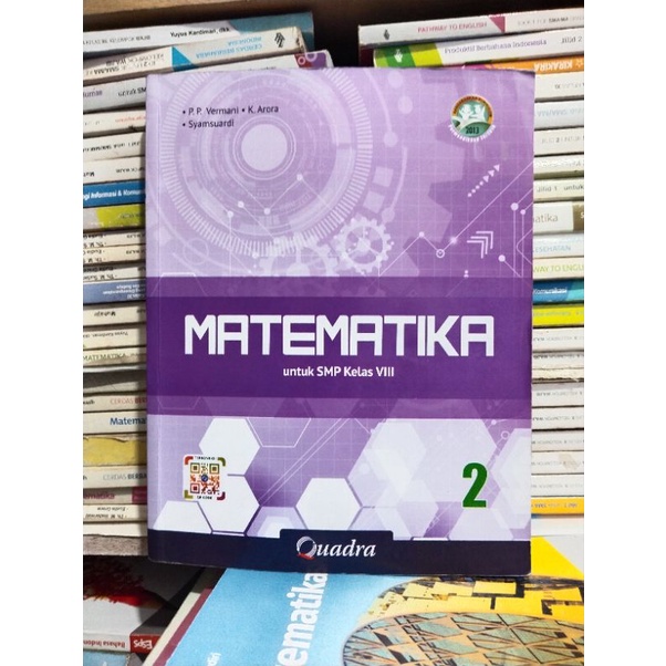 BUKU MATEMATIKA KELAS 8/VIII/2 SMP MTS QUADRA REVISI