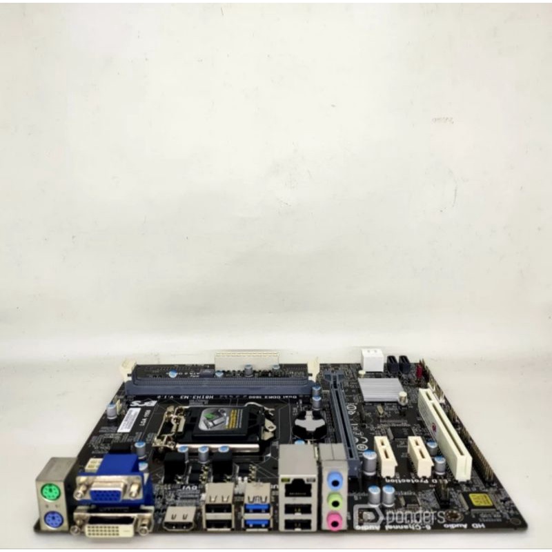 Mainboard H81 ECS socket 1150 Garansi satu Tahun HDMI