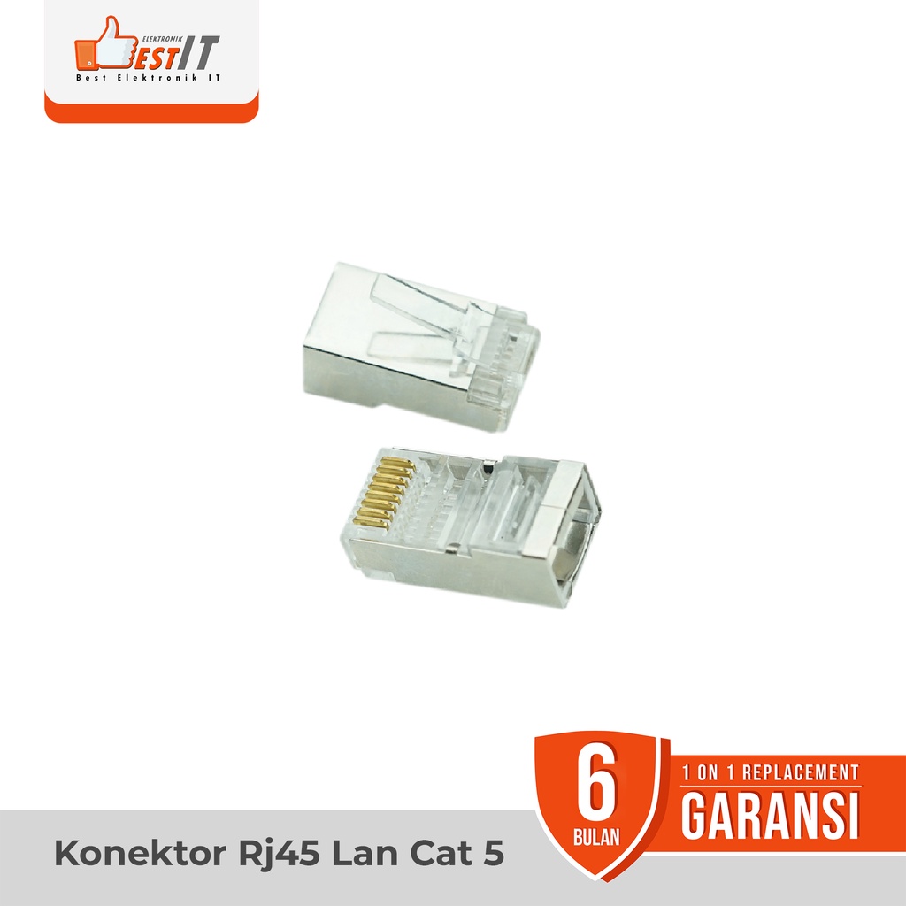 Konektor Rj45 Lan Cat 5 NYK Original - Rj 45 Networking connector 1 Box