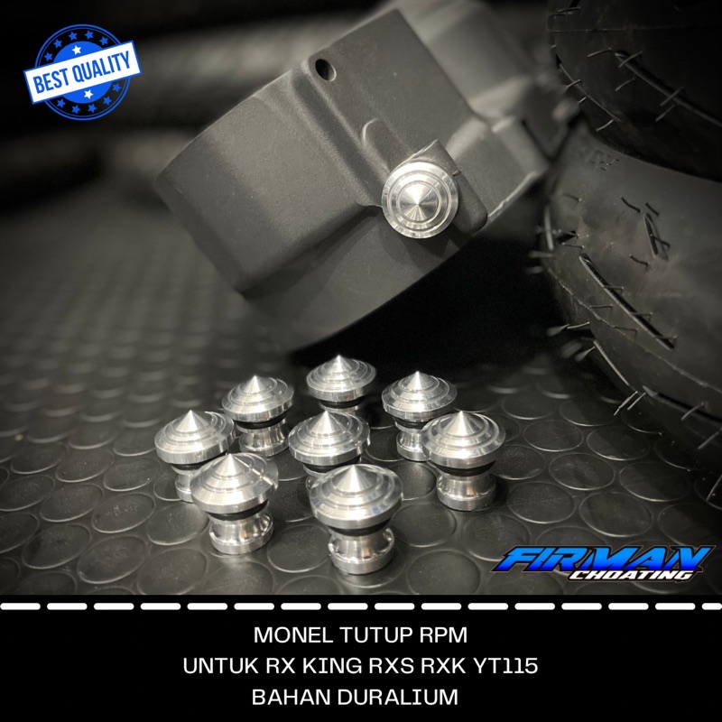 TUTUP MONEL RPM DURALIUM RX KING RXK RXS YT115 (Bahan berkualitas)
