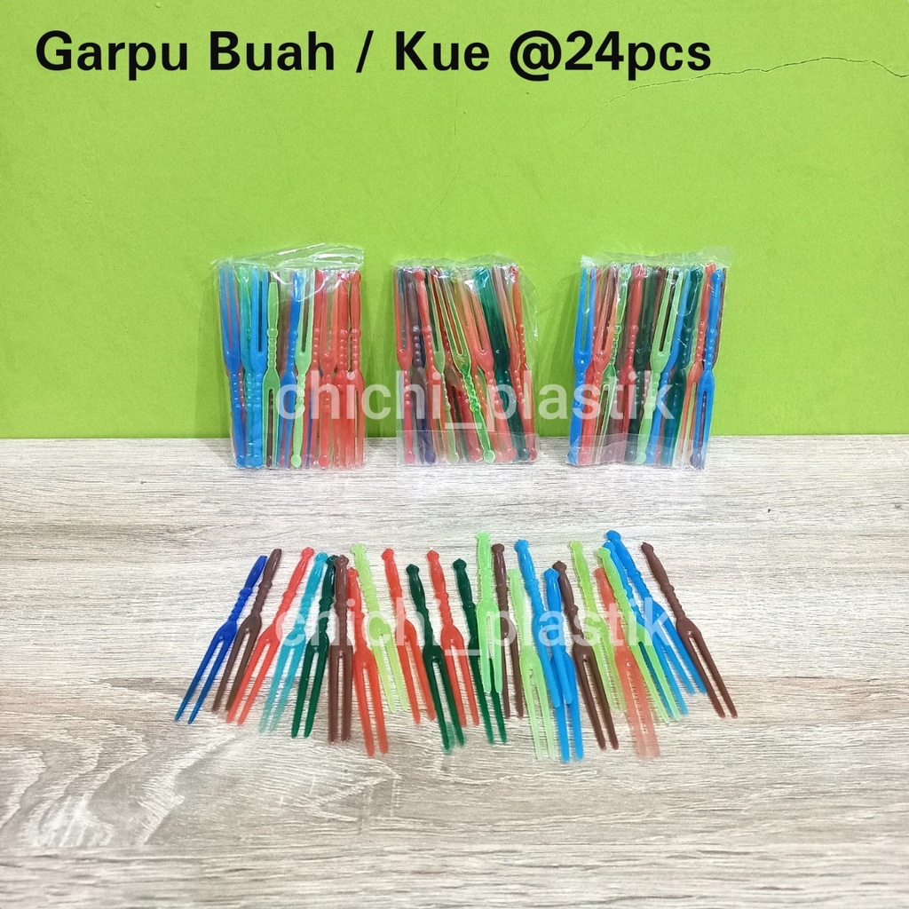 Garpu kue buah kecil garpu kue ulang tahun