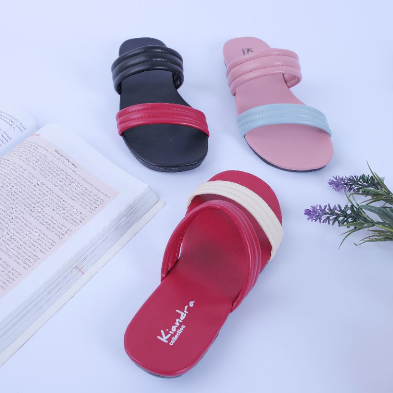 Sandal kokop wanita sandal wanita terbaru sandal non slip sandal anti livcin sandal simple elegant sandal wanita kombinasi sandal wanita terlaris sandal teplek wanita terbaru sandal teplek wanita sandal viral