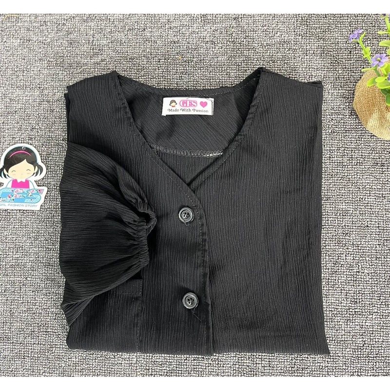 GFS HEVA CRINCLE BLOUSE