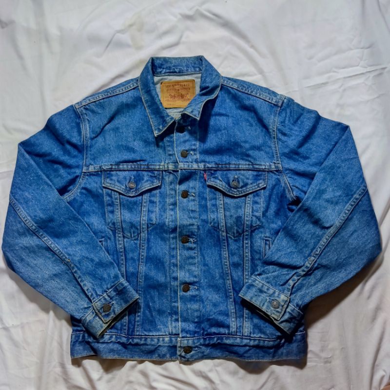 Jaket Levis Original Levis Strauss Denim made in usa