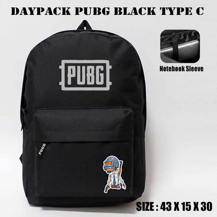 TAS PUBG - TAS SEKOLAH P U B G - TAS RANSEL GAME EVOS - BACKPACK GAMING PUBG