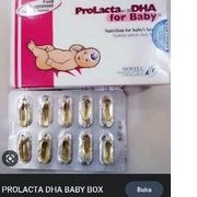 prolacta dha for baby box isi 50 tablet / prolacta baby murah / minyak ikan anak / vitamin anak mura