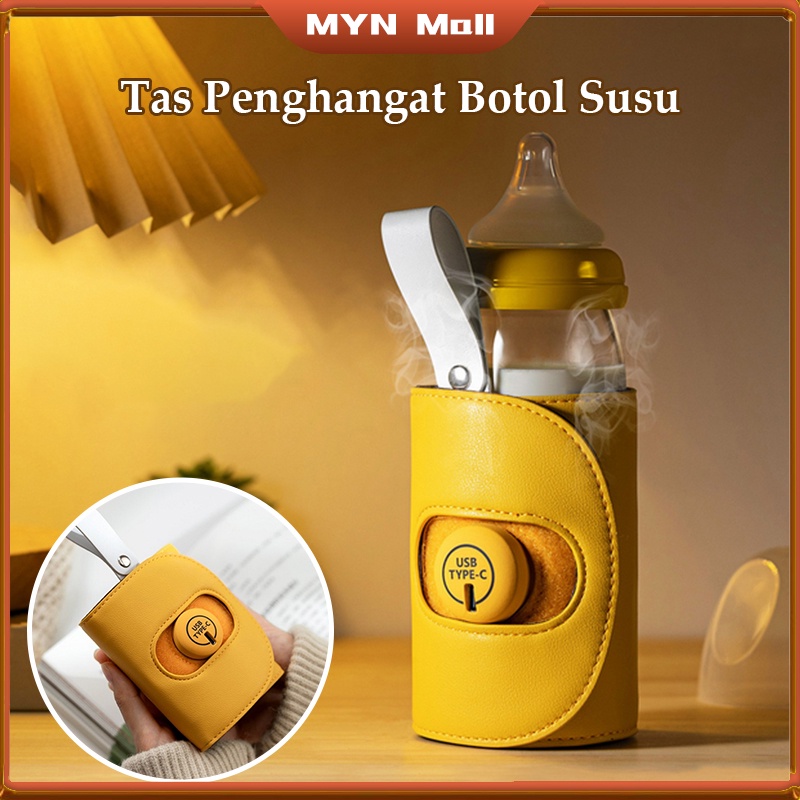 Tas Penghangat Botol Susu Bayi Portable dengan USB untuk Outdoor malam/ Penghangat Perut Haid/ Portable Baby Bottle Warmer Impor Asli