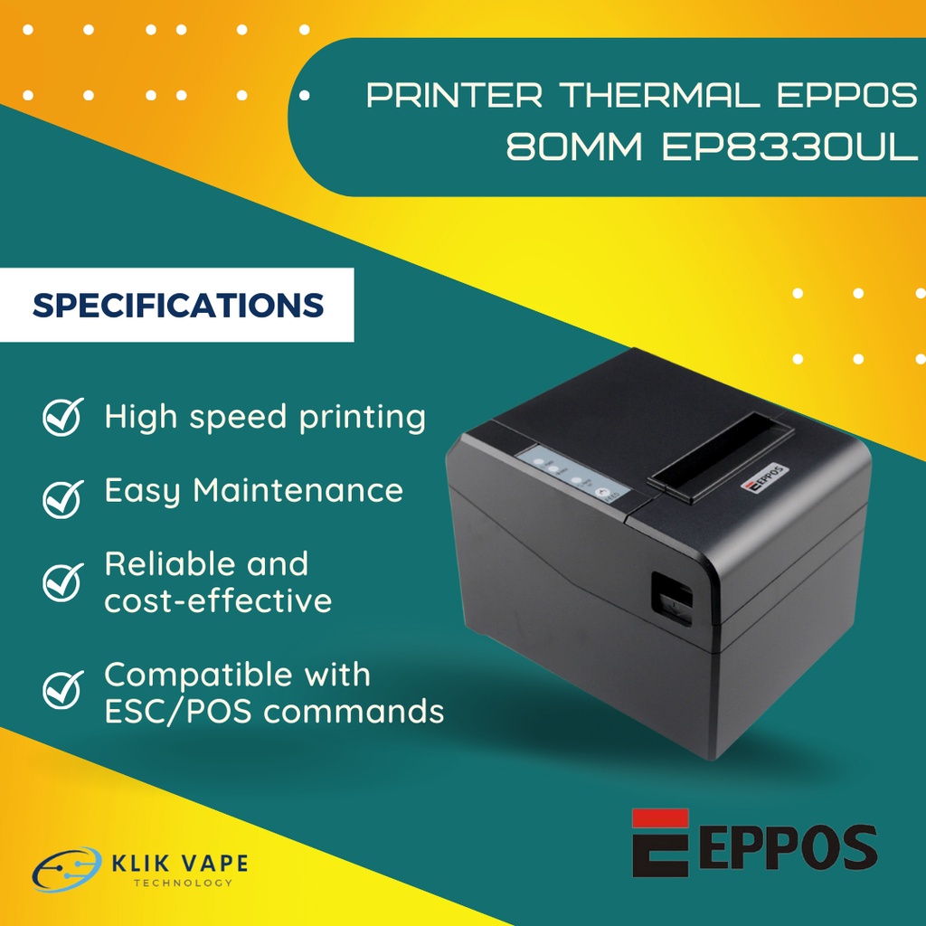 Printer Thermal EPPOS 80mm EP8330UL