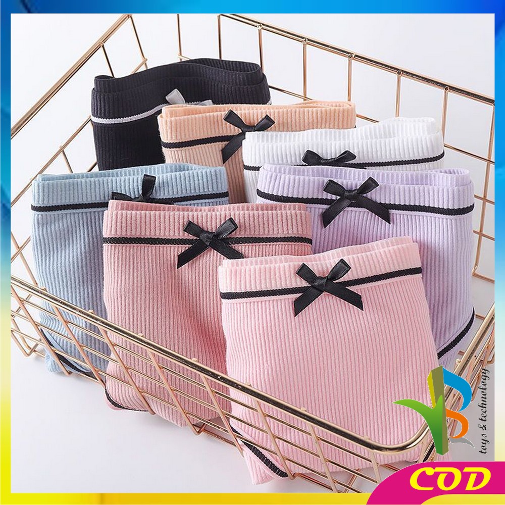 RB-P61 Celana Dalam Wanita Polos List Pita CD Cewek Import / Underwear Wanita / Sempak Wanita Sexy