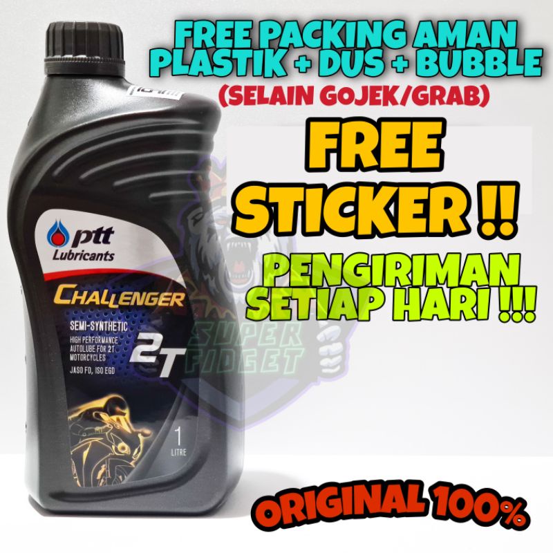 OLI SAMPING PTT CHALLENGER 2T SIZE 1 LITER