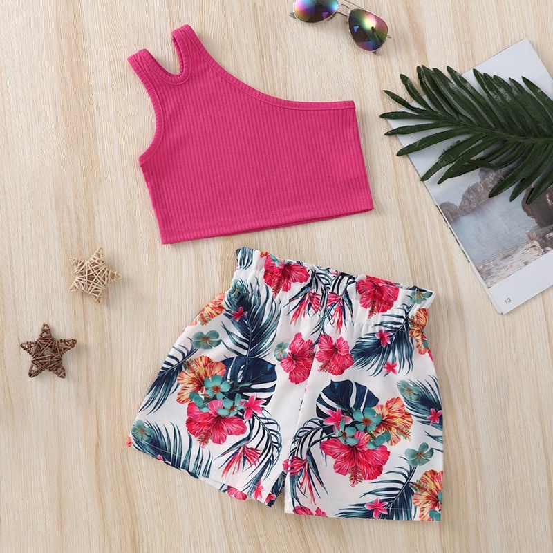 SETELAN TARZAN ANAK PEREMPUAN CROPTOP