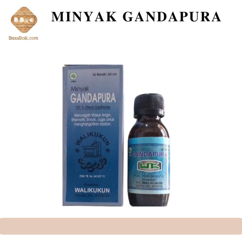 walikukun minyak gandapura 30ML obat gosok terlaris