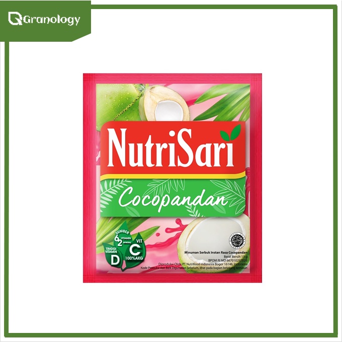 Nutrisari Cocopandan 10 sachet