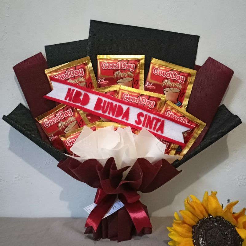 buket snack kopi hadiah wisuda ulang tahun cowok