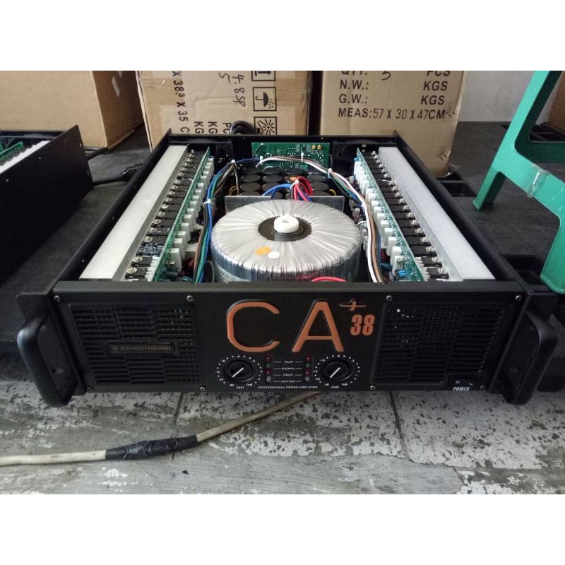 power amplifier soundstandard ca38 plus ca 38 sound standar