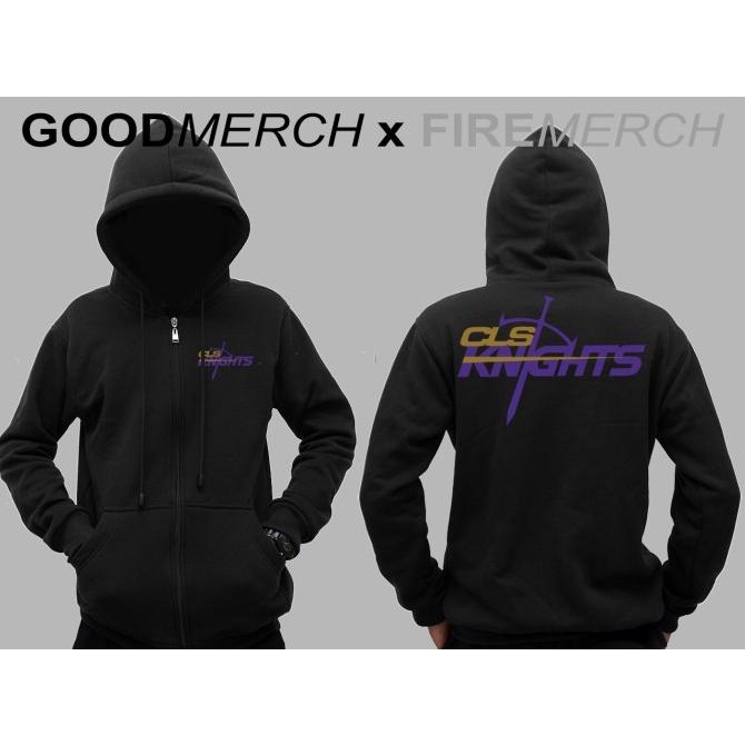 Jaket Pria Cls Knights Indonesia Basketball Sweater Distro Polos
