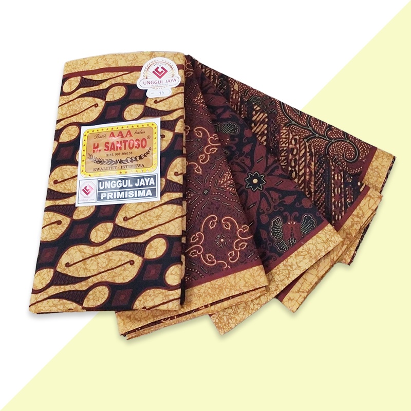 Kain Jarik Batik Panjang H.Santoso Kain Batik Halus Kualitas Istimewa 220x115cm