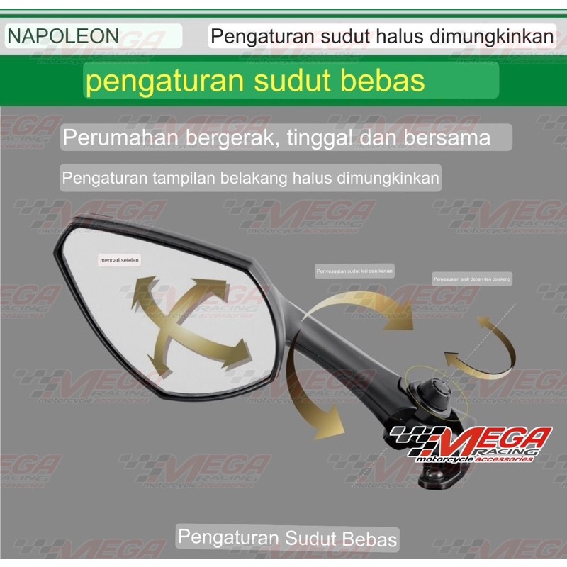 SPION FAIRING NAPOLEON LIBRA KACA SPION LIBRA REAR MIRROR WINGLET  ZX,10R ZX10R ZX636 CBR250 NMAX R15 R25 GSX NINJA 150 NINJA 250 HAYABUSA DUCATI R15 V2 V3 V4 ZX25R CBR 250 150 CBR150R R6 LEXI ADV AEROX PCX FI