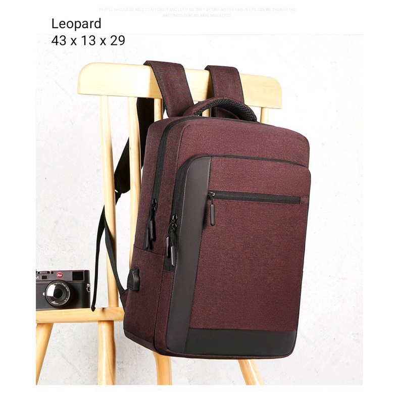 Tas Ransel Punggung Pria Laptop Tas Ransel Pria Backpack Kanvas Import Tas Cowok Murah