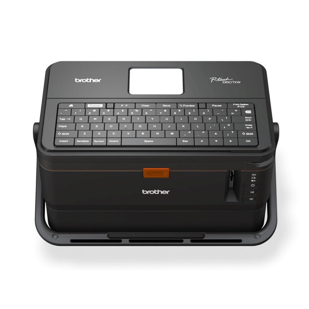 

BROTHER PT-E850TKW TUBE PRINTER + KEYBOARD + WIRELESS WARRANTY 3 TAHUN