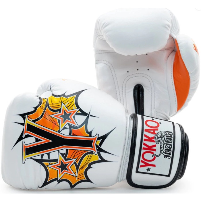 Boxing Yokkao Pad Thai Gloves, White