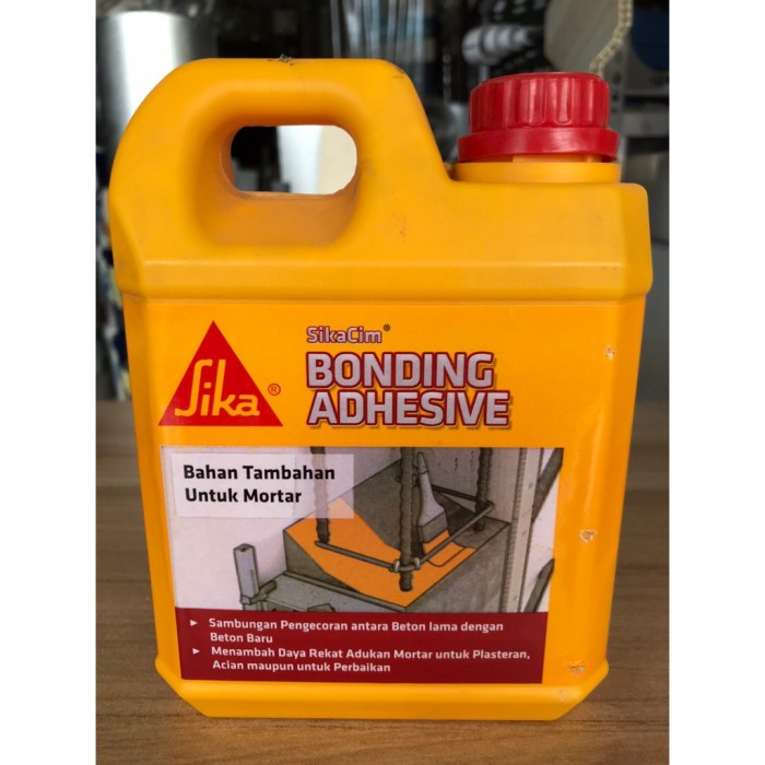 Jual LEM BETON LAMA DENGAN BARU / SIKA BONDING ADHESIVE 900ML Shopee