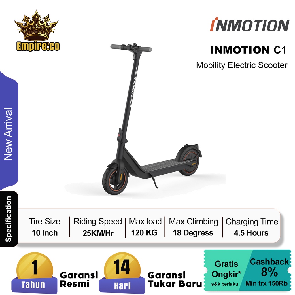 Inmotion C1 Mobility Electric Scooter Skuter
