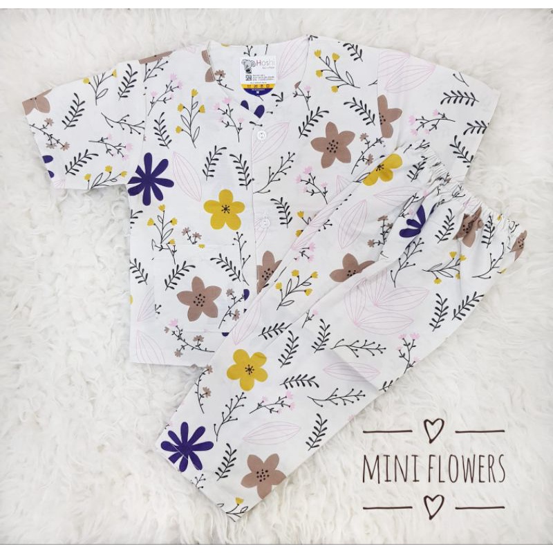 Piyama Bayi Katun usia 6-24 bulan Baju Tidur Bayi Katun