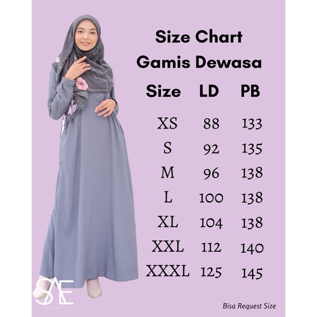 FAMSET FLEUR DEWASA DAN ANAK BY SIMPLYOFAEGEA SAE