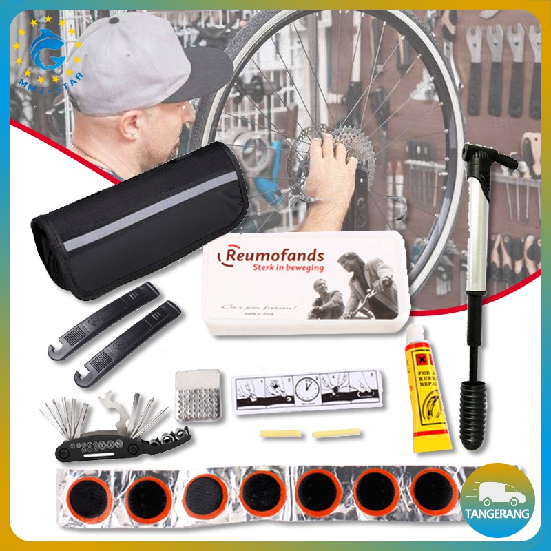 Alat Repair Sepeda/Tool Kit Bike/Multifunction Bicycle Tool Set/Alat Reparasi Ban Sepeda