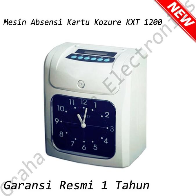 Mesin Absensi Kartu Kozure KXT 1200/Mesin Absensi Manual