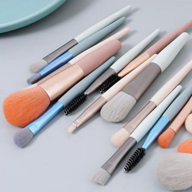 Kuas Makeup Set Brush Makeup Brush Set Kuas Set ZIP Alat Kecantikan Alat Make Up