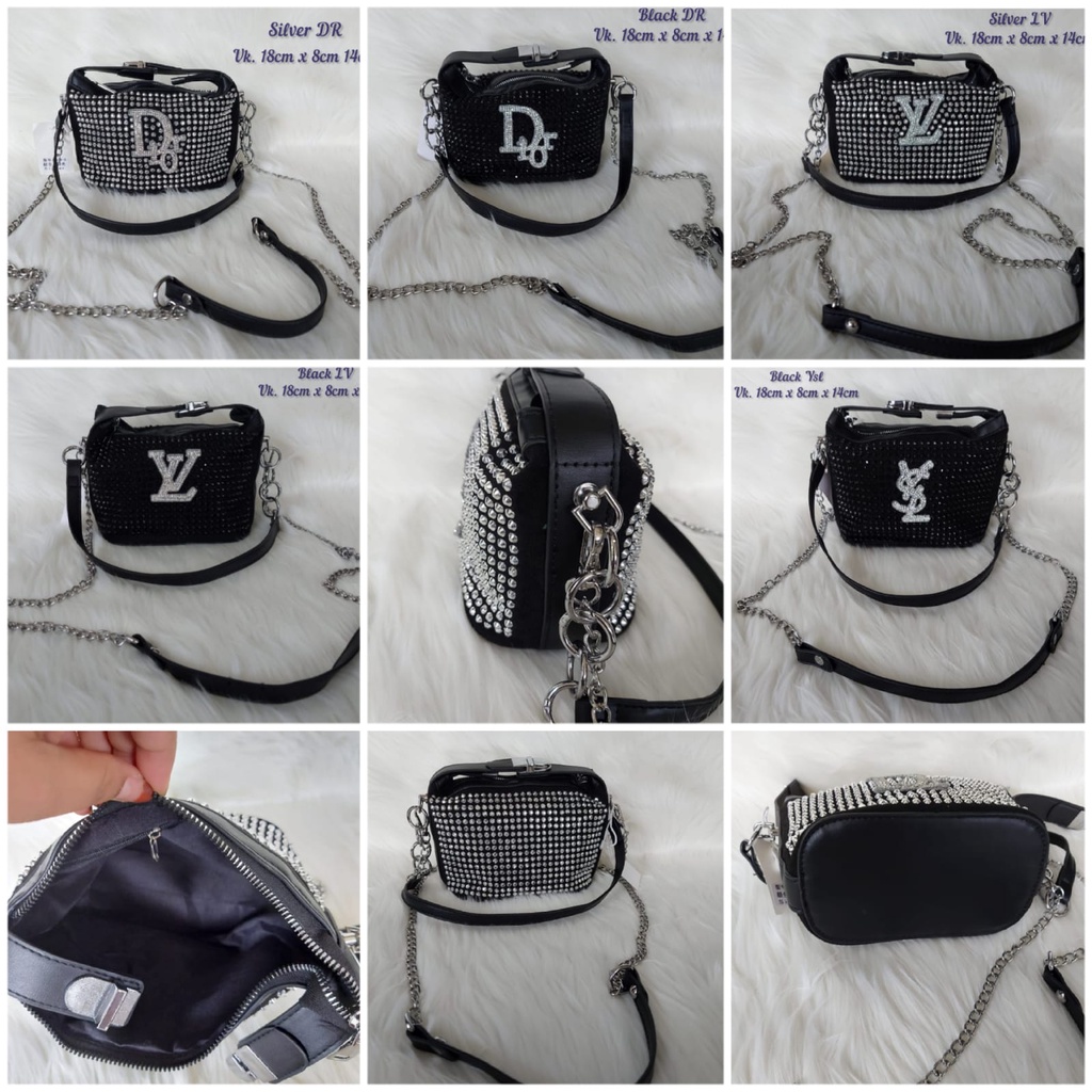 Tas selempang FUJI BLINK BLINK import- Tas bahu selempang wanita fashion korea- tas pesta