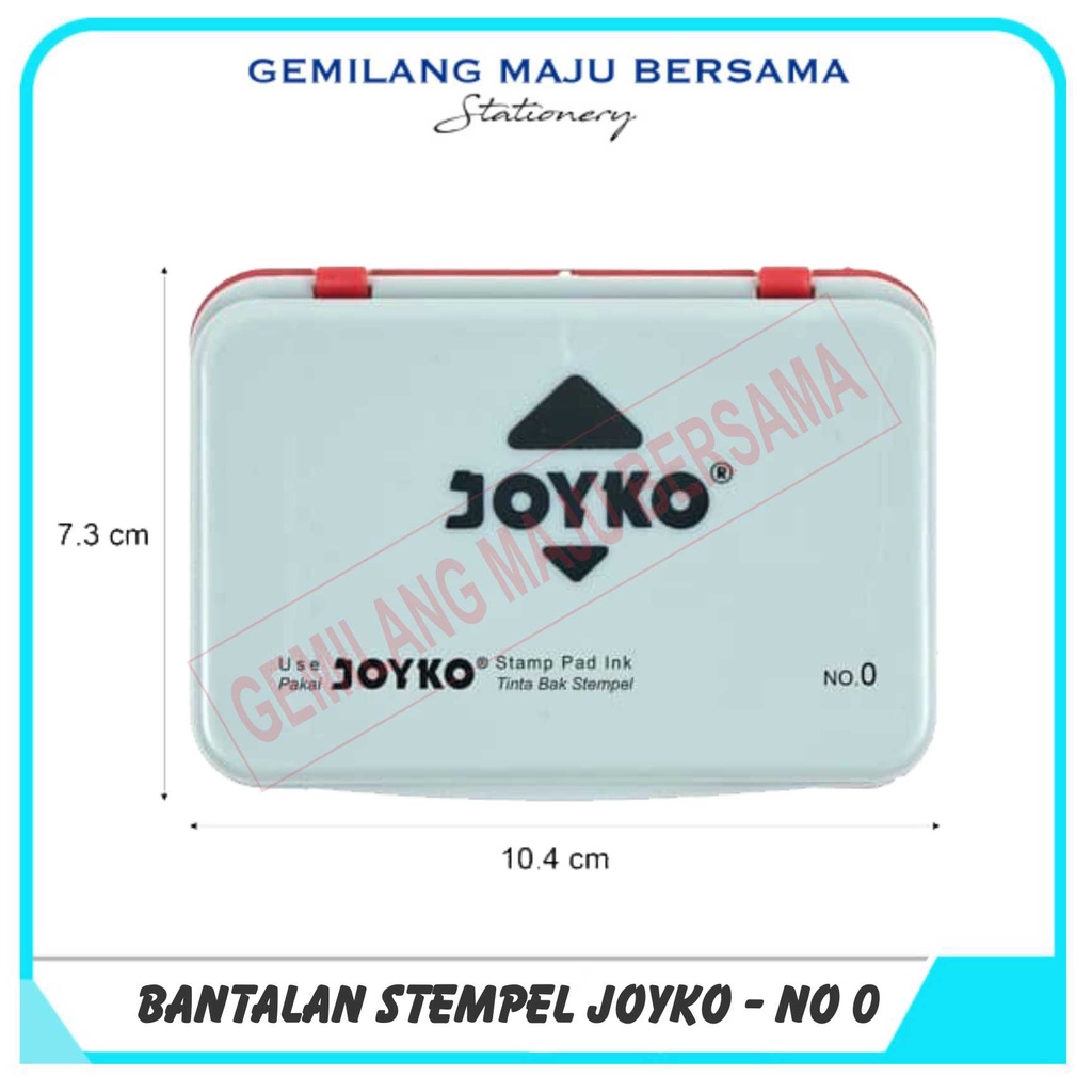 

Bantalan Stempel / Stamp Pad Joyko No. 0