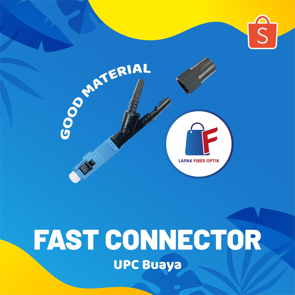 Fast Connector SC UPC Fiber Optic (Buaya)/ Fast Con bentuk Buaya