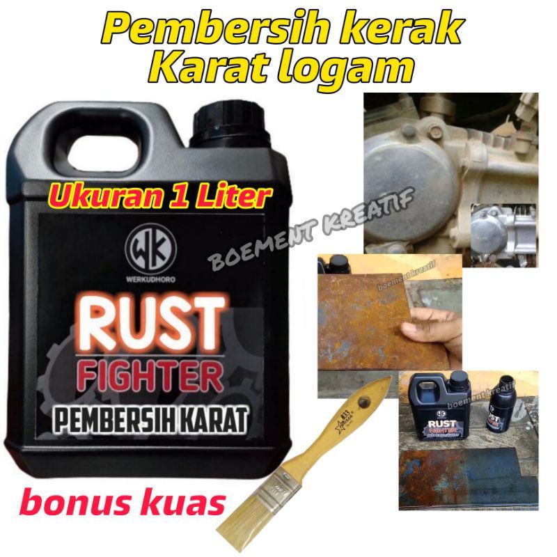 Pembersih karat mesin motor dan mobil / Pembersih logam berkarat / Pembersih blok mesin mobil motor